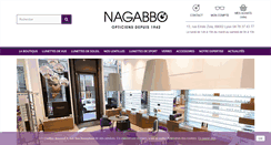 Desktop Screenshot of nagabbo-opticiens.com