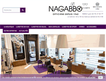 Tablet Screenshot of nagabbo-opticiens.com